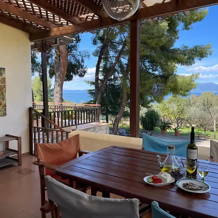 Ferienhaus Stunning Evia Sea View *