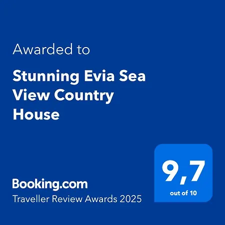 Stunning Evia Sea View Holiday home