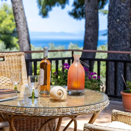 Ferienhaus Stunning Evia Sea View